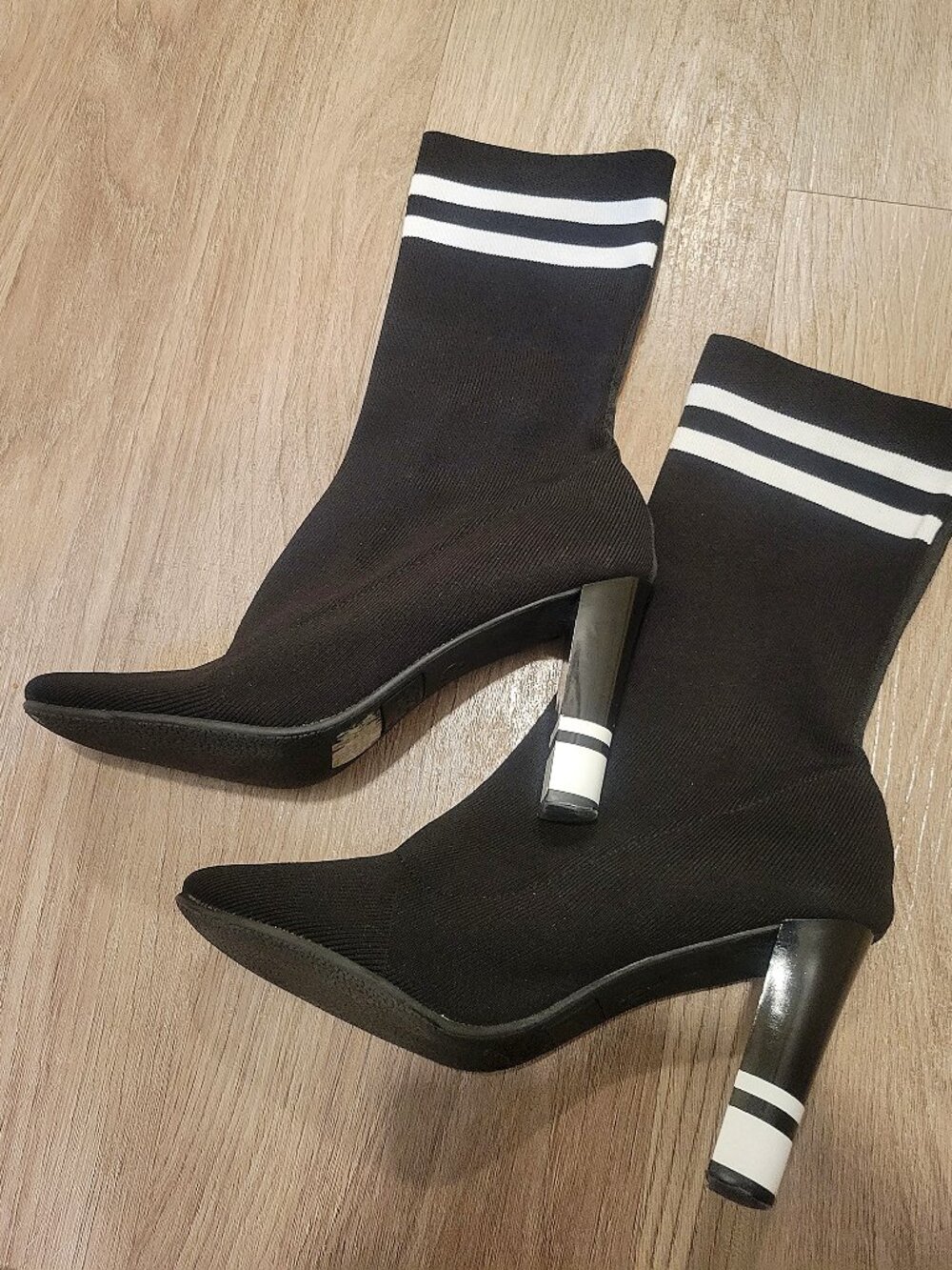 Varsity Inspired Sock Boots